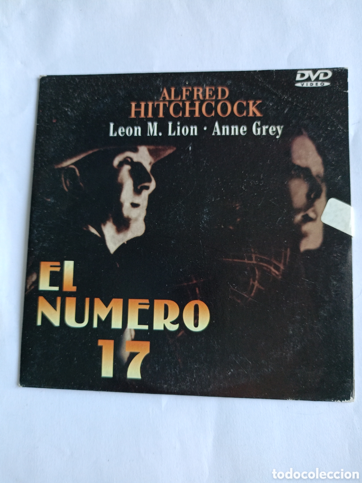 Cine: El n&uacute;mero 17 Alfred Hitchcock dvd carton