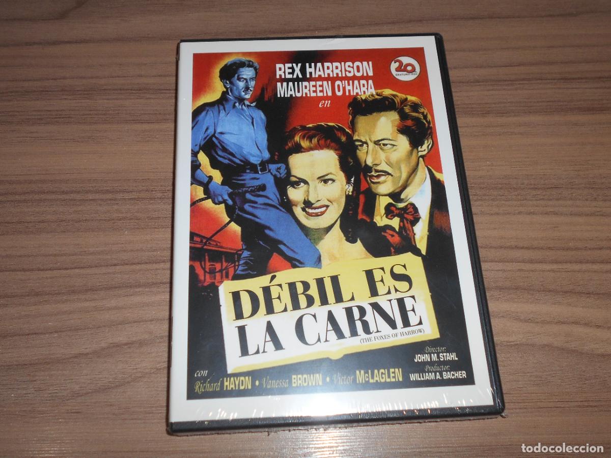 Cine: DEBIL ES LA CARNE DVD Rex Harrison MAUREEN O' HARA Nueva PRECINTADA