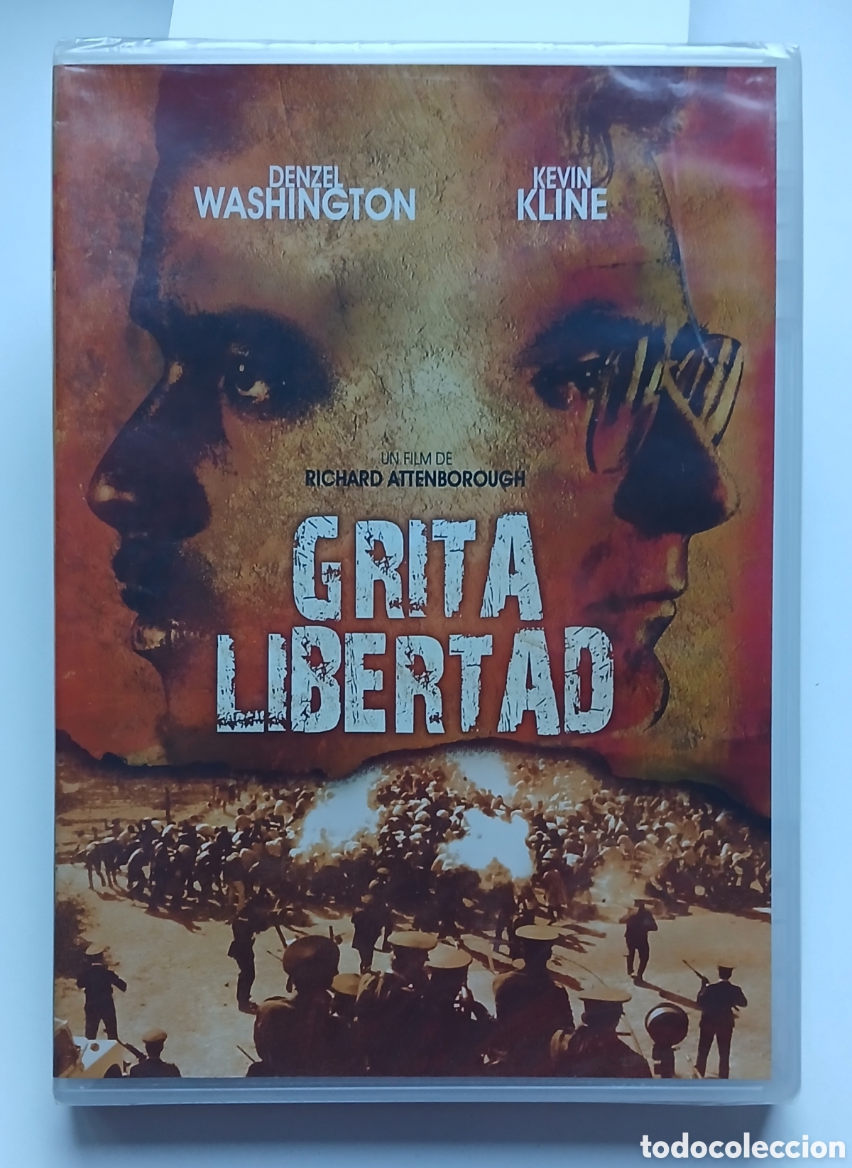 Cinema: CINE DVD PEL&Iacute;CULA GRITA LIBERTAD - RICHARD ATTENBOROUGH DENZEL WASHINGTON KEVIN KLINE