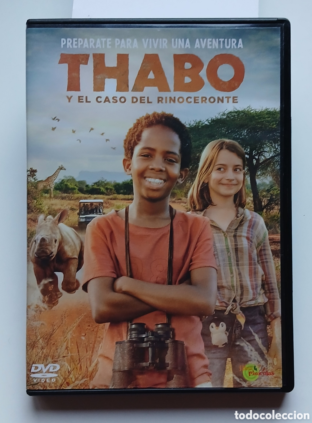 Cinema: CINE DVD PEL&Iacute;CULA INFANTIL - THABO Y EL CASO DEL RINOCERONTE