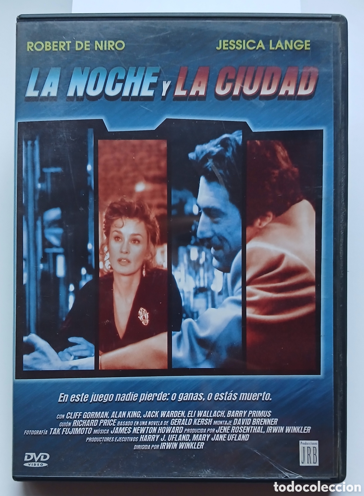 Cinema: CINE DVD PEL&Iacute;CULA LA NOCHE Y LA CIUDAD - BOXEO DEPORTES CARATULA SLIM EN ESTUCHE NORMAL