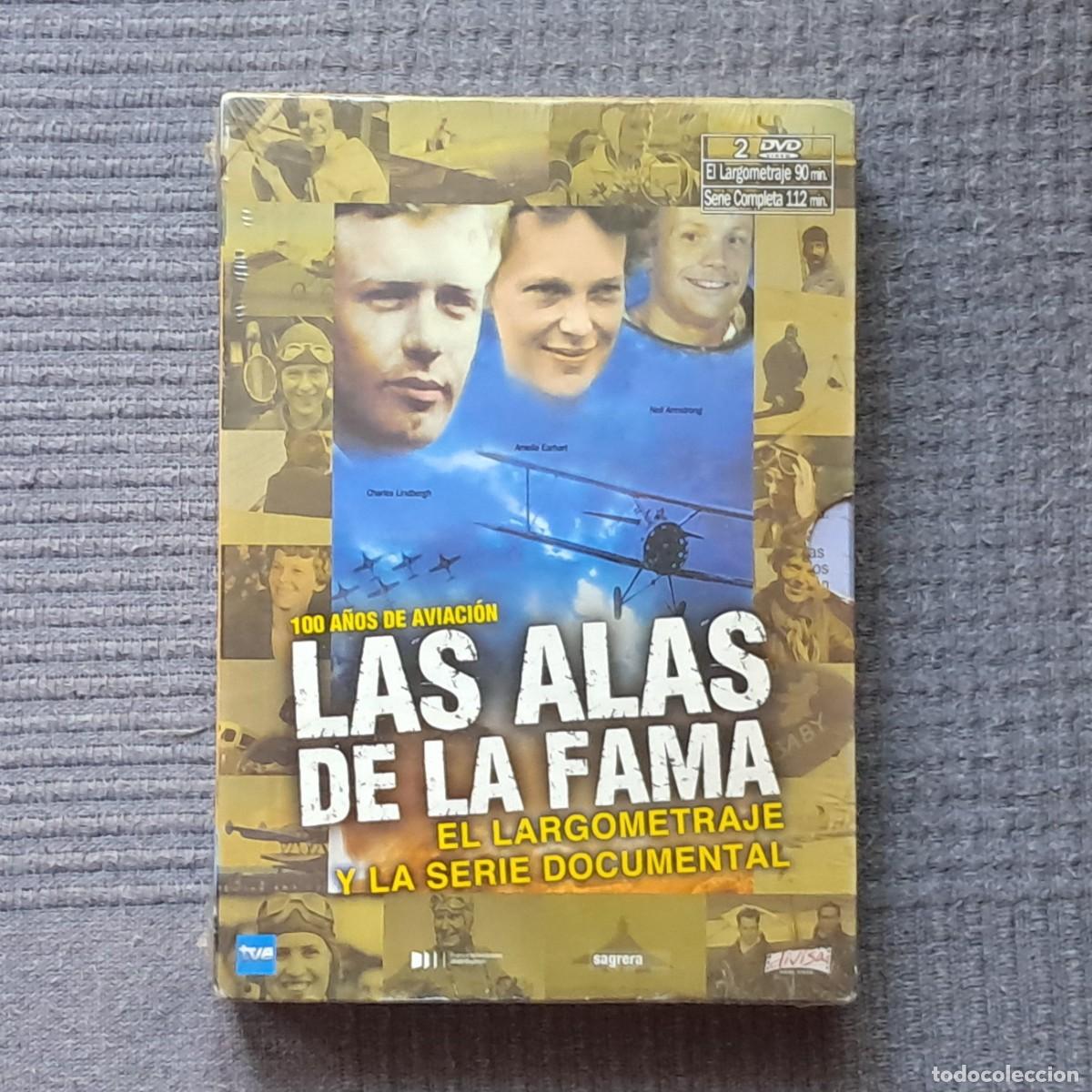 Cine: LAS ALAS DE LA FAMA - EL LARGOMETRAJE Y LA SERIE DOCUMENTAL 2 DVD.