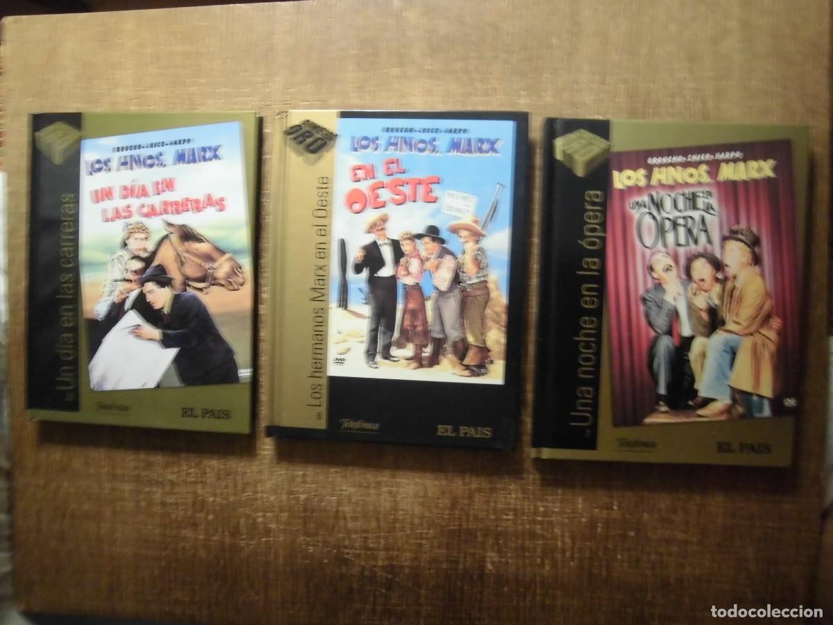 Cine: LOTE 3 PEL&Iacute;CULAS HERMANOS MARX DVD EL PA&Iacute;S