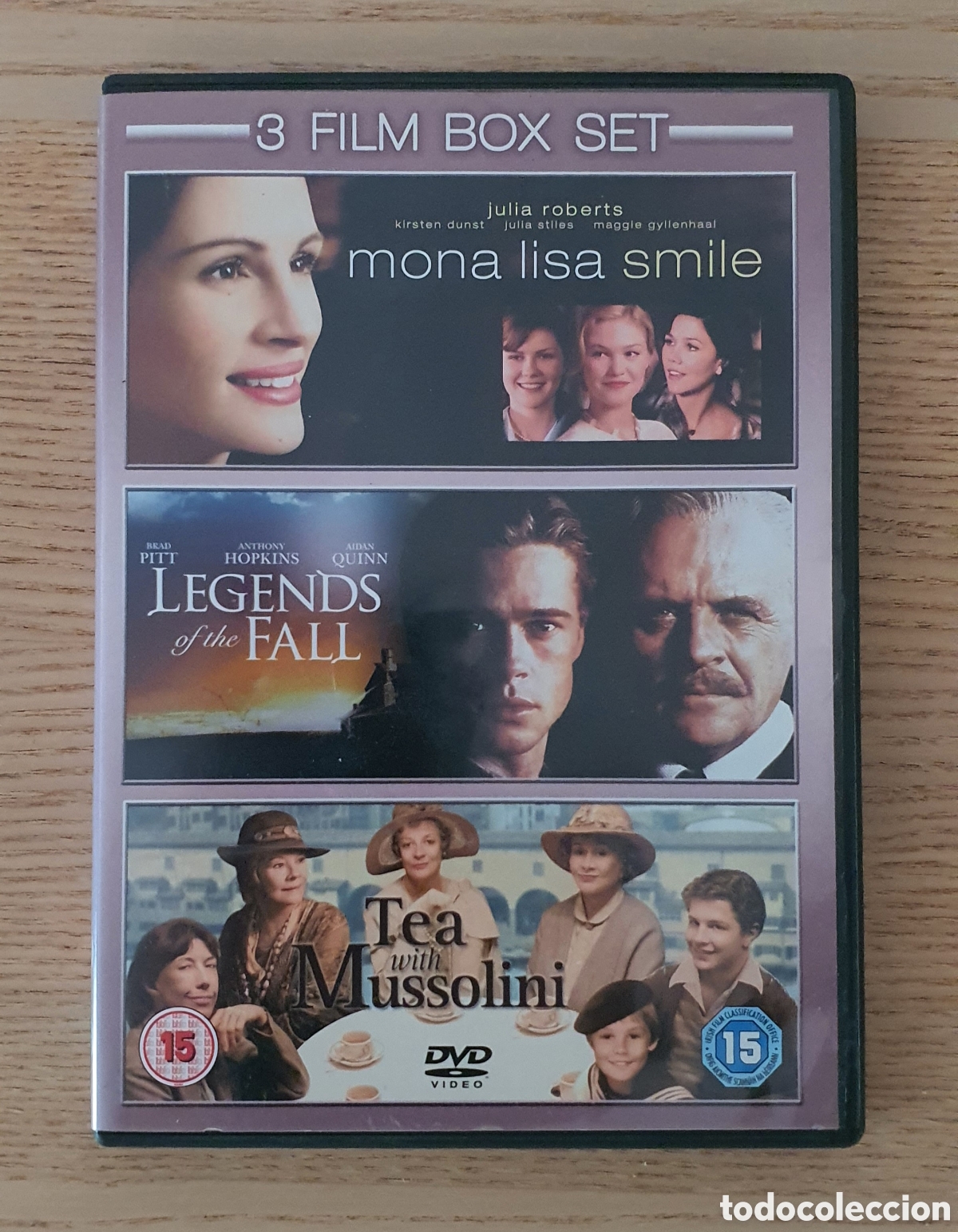 Cine: Mona Lisa Smile - Legends of the fall - Tea with Mussolini
