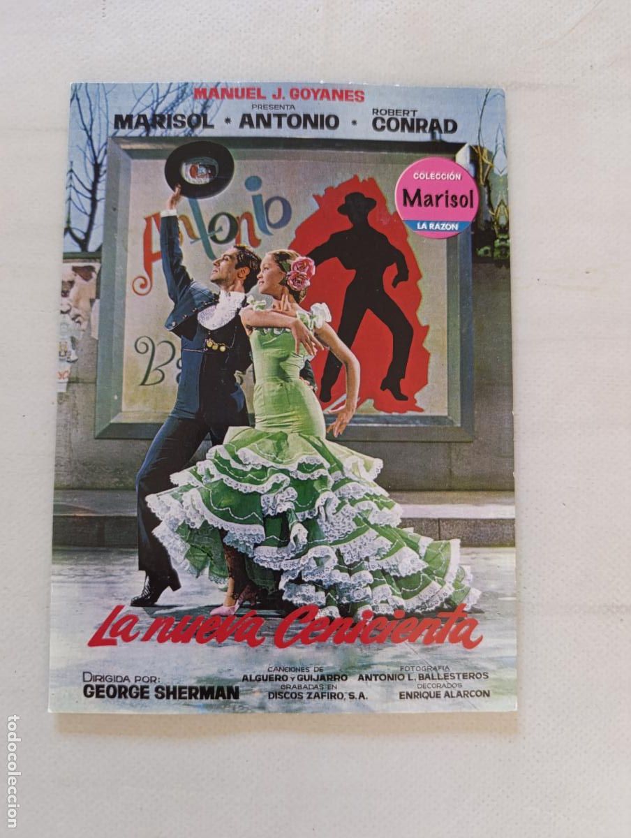 Cine: DVD LA NUEVA CENICIENTA - MARISOL - FUNDA FINA CARTON (DP)