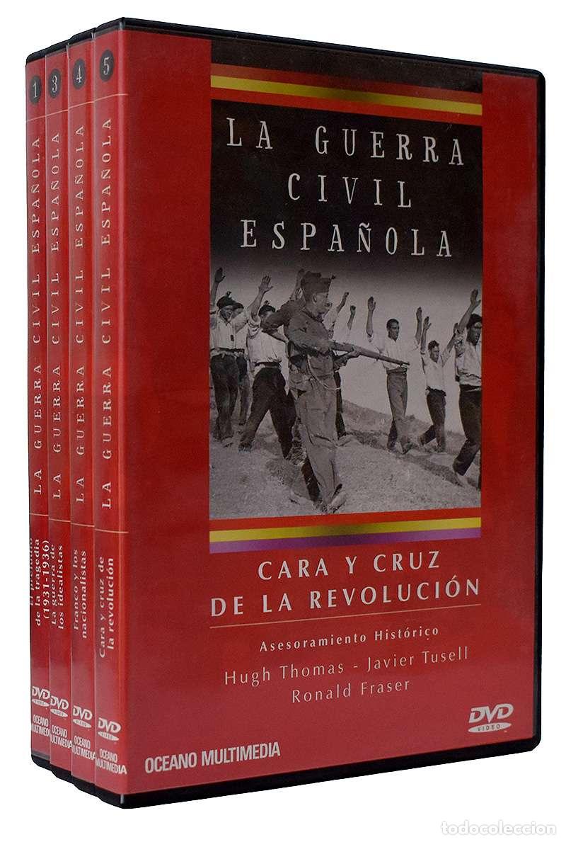 Cine: La Guerra Civil Espa&ntilde;ola. Lote de 4 DVD