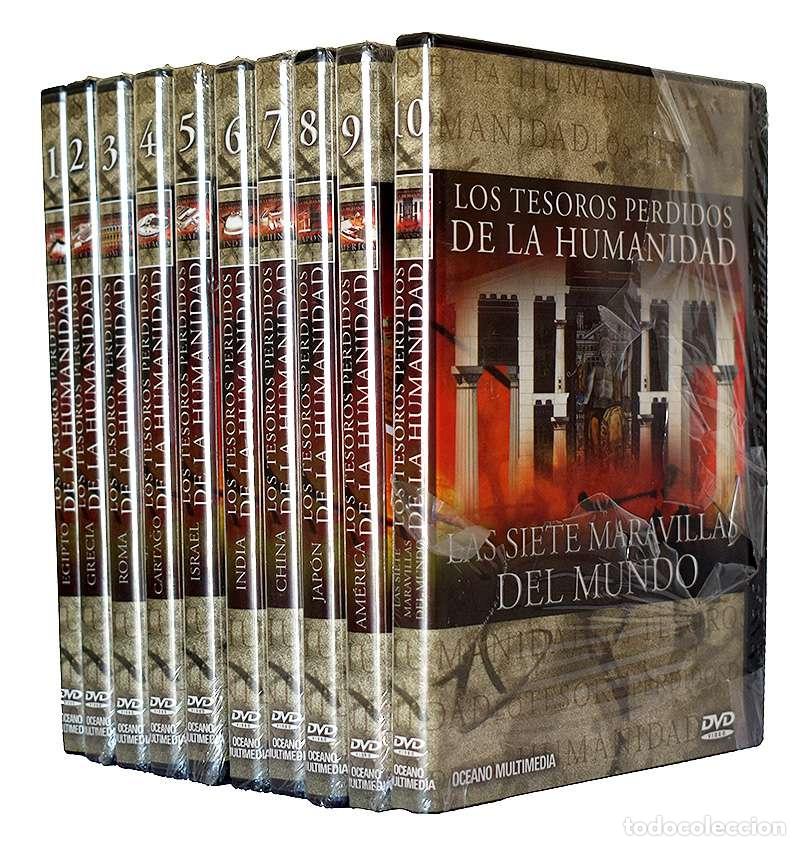 Cine: Los Tesoros Perdidos de la Humanidad. Colecci&oacute;n Completa. 10 DVDs (precintado)