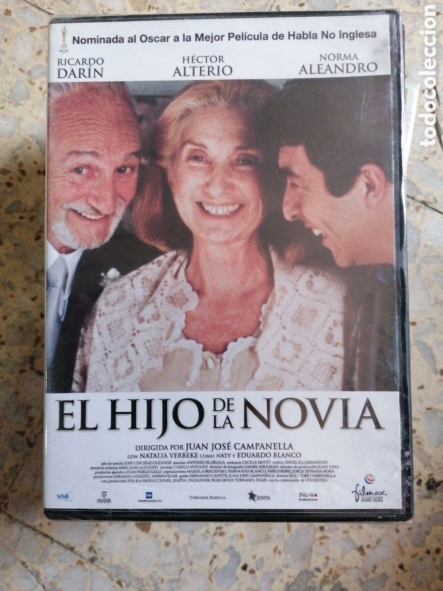 Cine: DVD EL HIJO DE LA NOVIA RICARDO DARIN HECTOR ALTERIO NUEVO