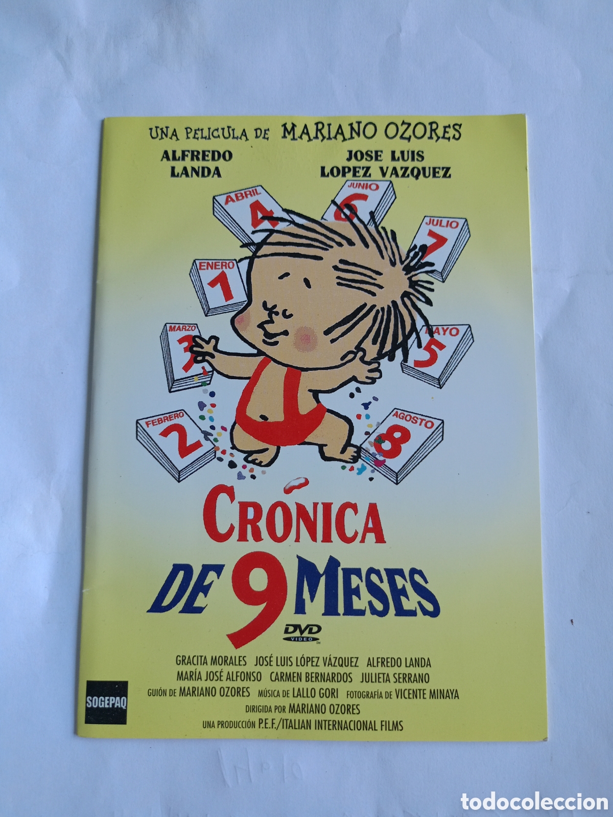 Cin&eacute;ma: CRONICA DE 9 MESES ALFREDO LANDA GRACITA MORALES JOSE LUIS LOPEZ