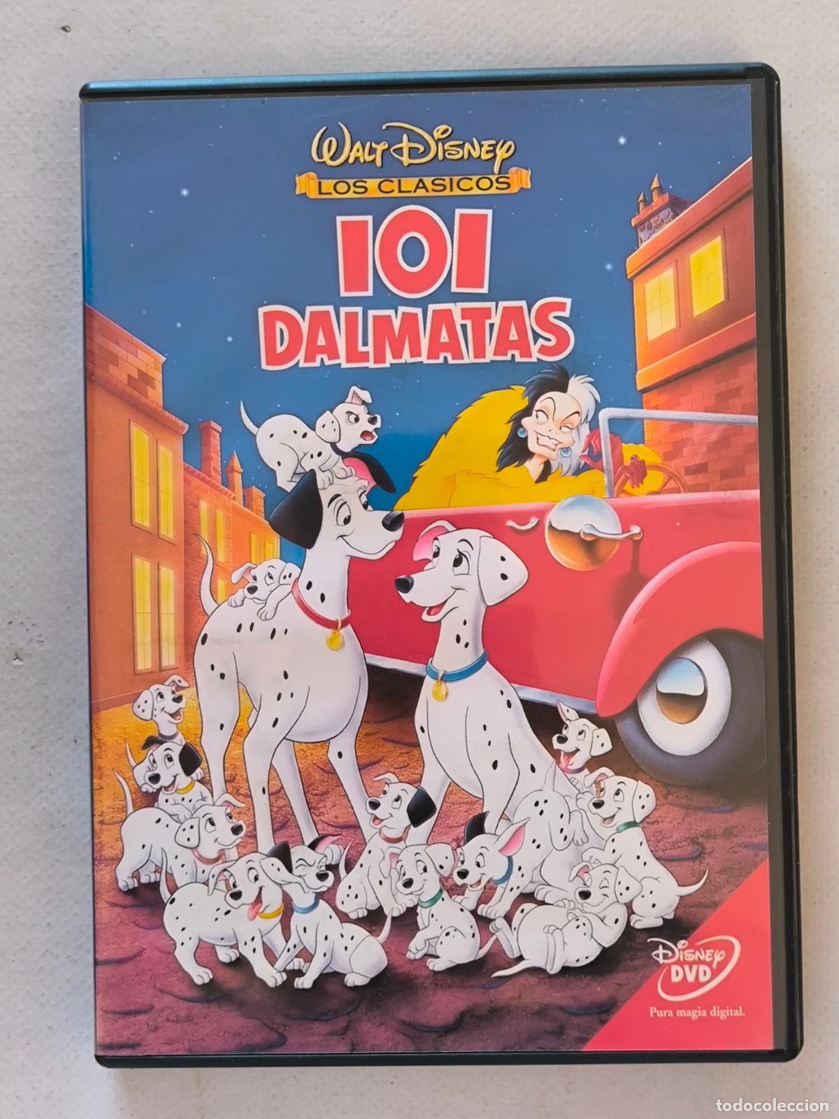 Cine: DVD 101 DALMATAS - WALT DISNEY (4Y)