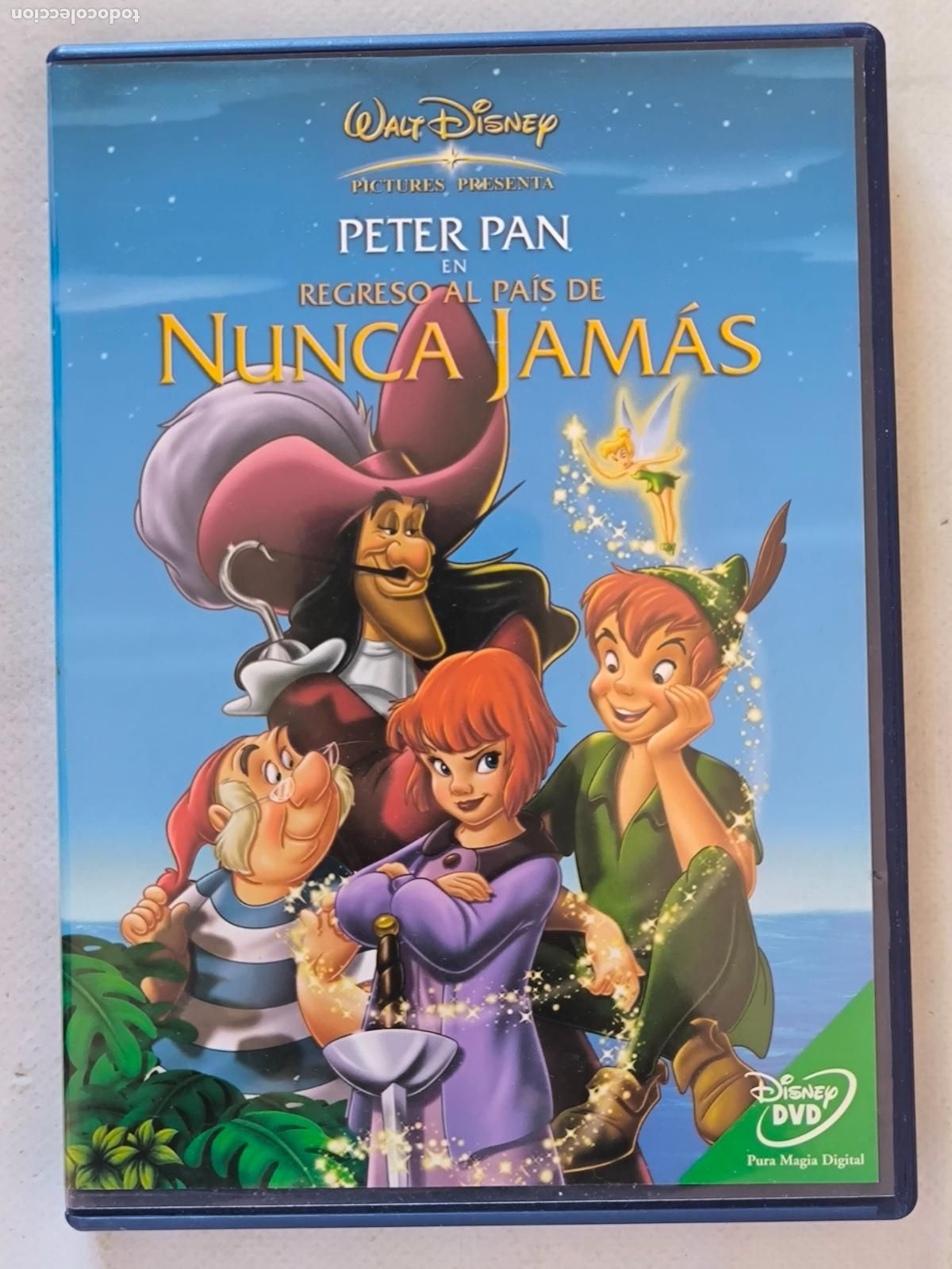 Cine: DVD PETER PAN EN REGRESO AL PAIS JAMAS - WALT DISNEY (5A)
