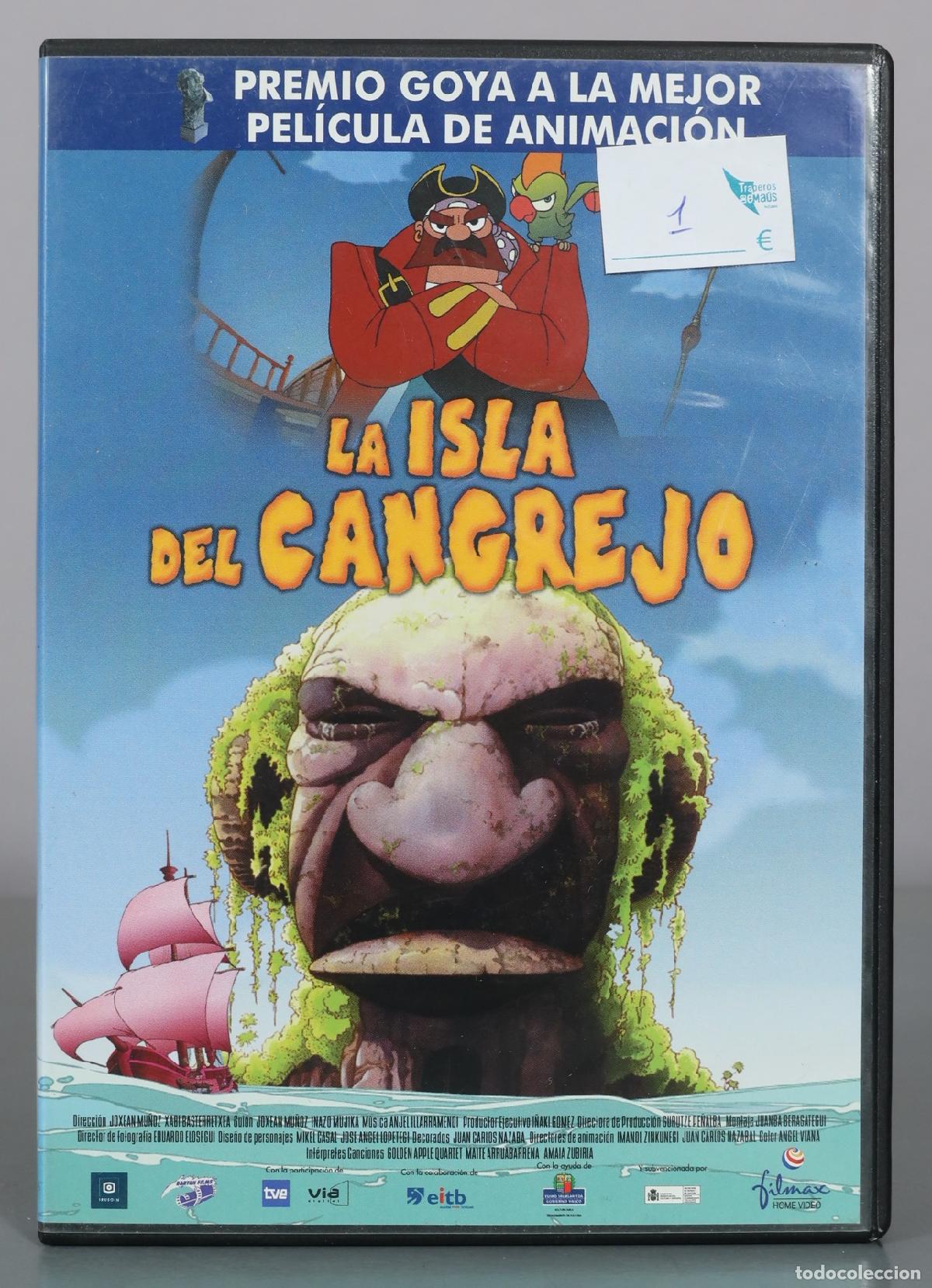 Cine: DVD. La Isla del Cangrejo - Joxean Mu&ntilde;oz - Xabi Basterretxea