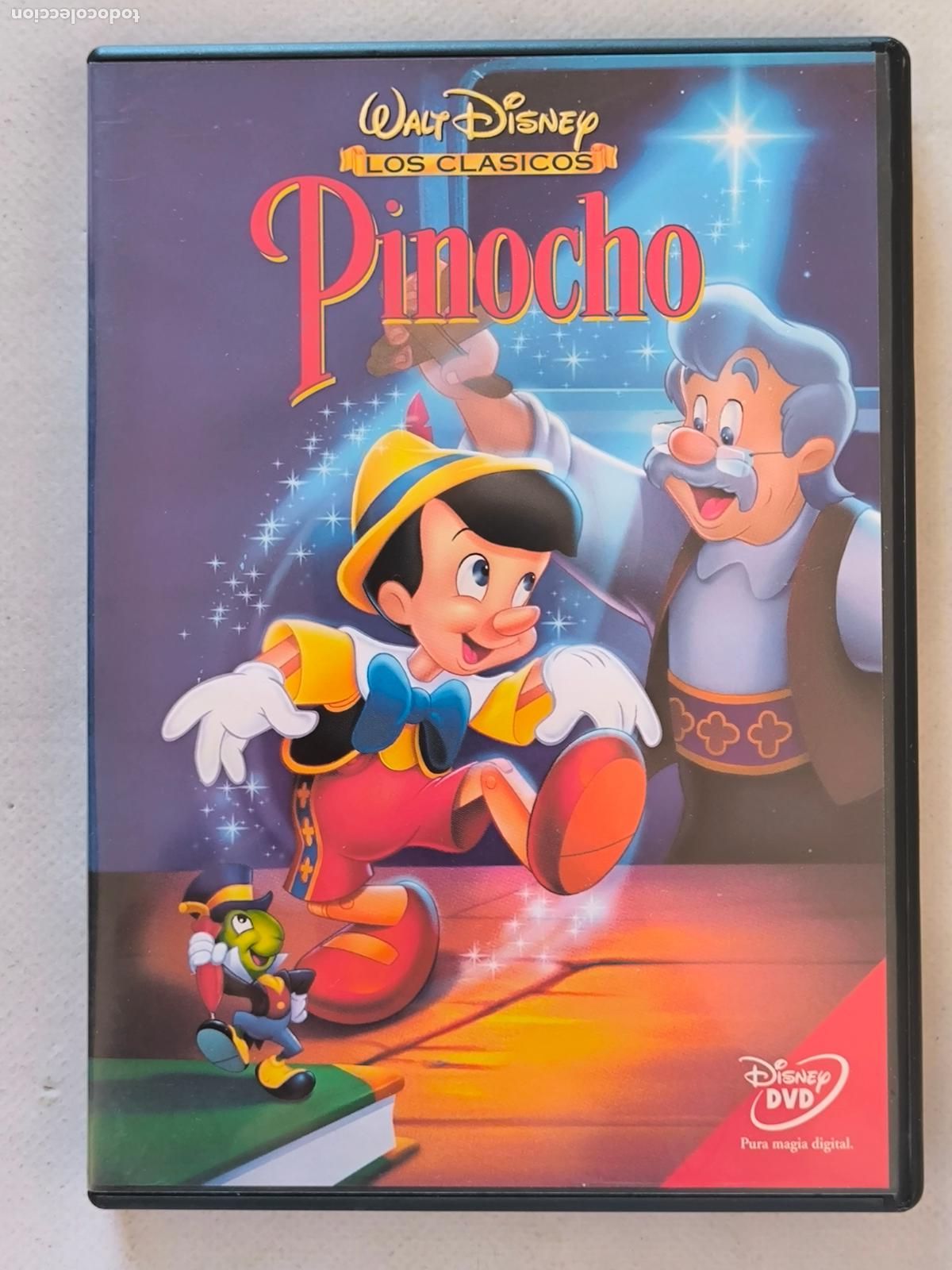 Cine: DVD PINOCHO - WALT DISNEY (5A)