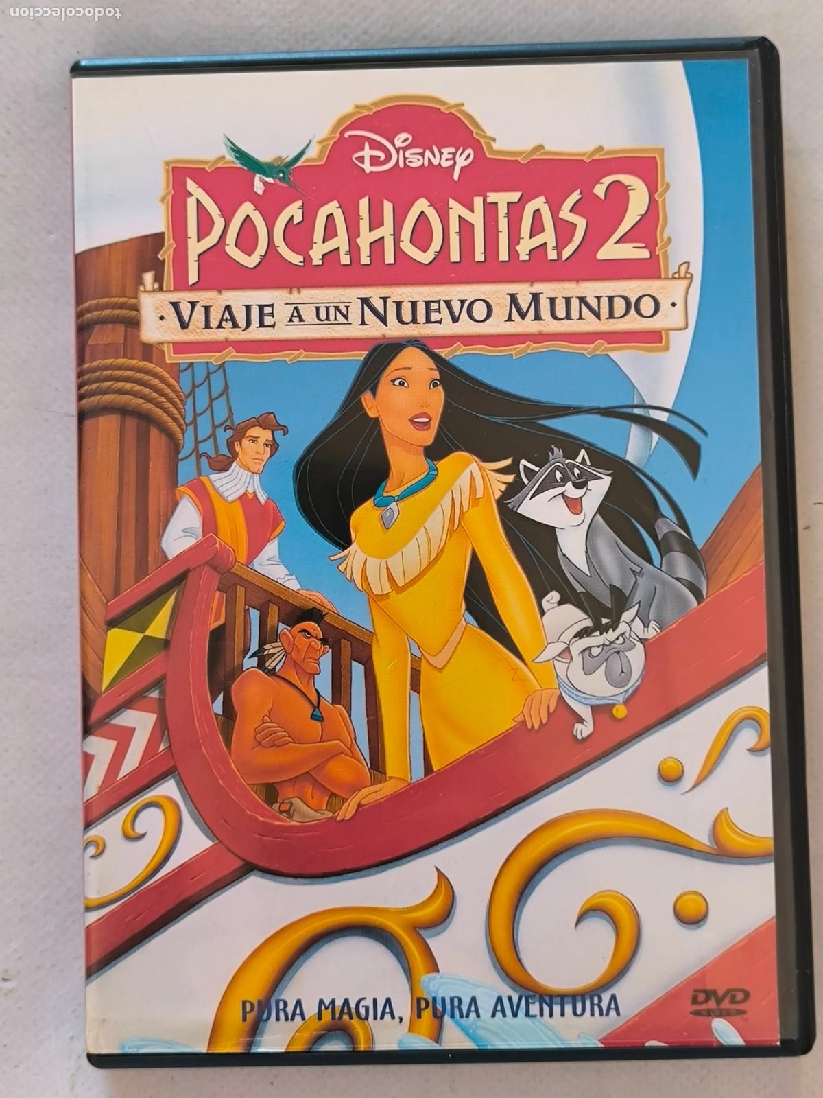 Cine: DVD POCAHONTAS 2 - VIAJE A UN NUEVO MUNDO - WALT DISNEY (5A)