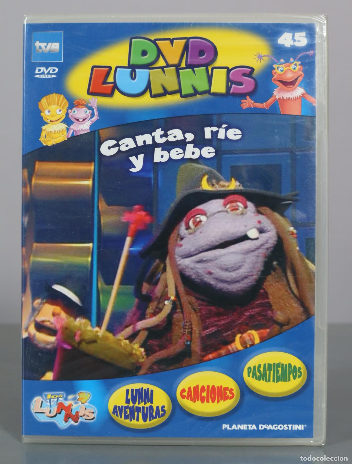 Cine: DVD. Los Lunnis - Canta, r&iacute;e y bebe - Planeta DeAgostini . PRECINTADO