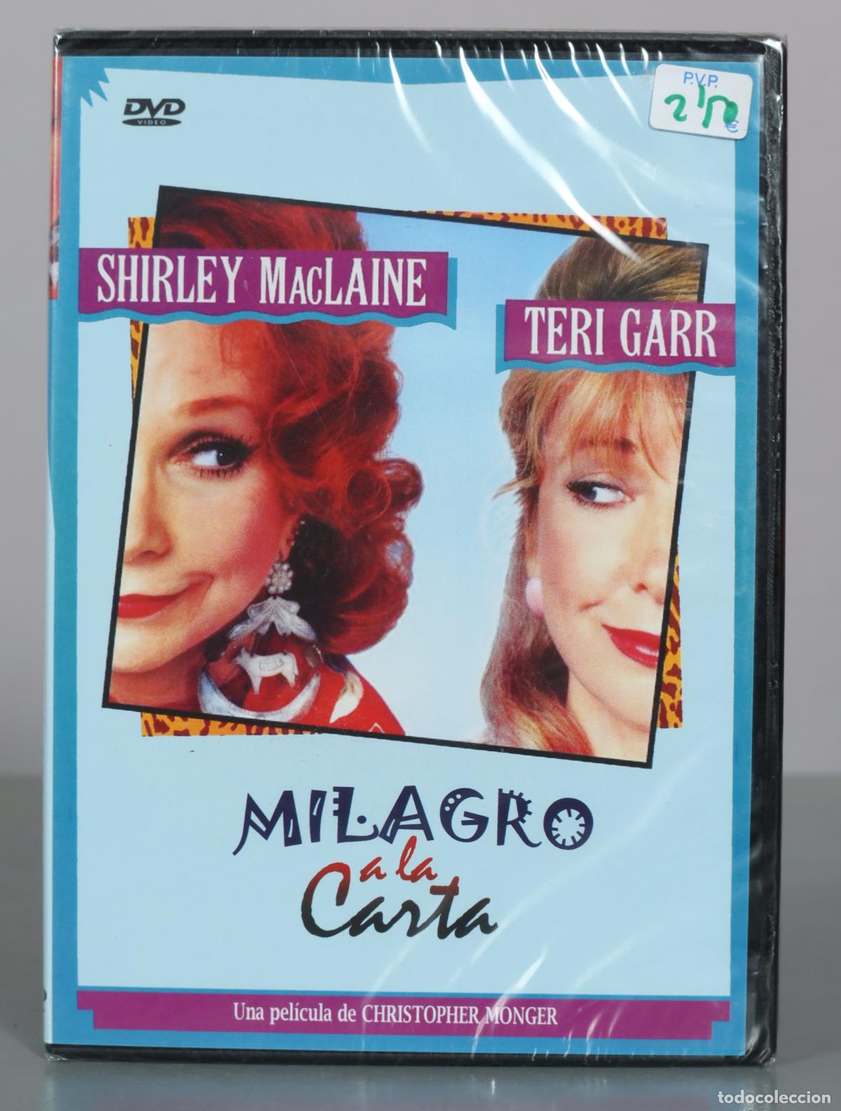 Cine: DVD. Milagro a la carta - Shirley MacLaine - Teri Garr - Christopher Monger . PRECINTADO