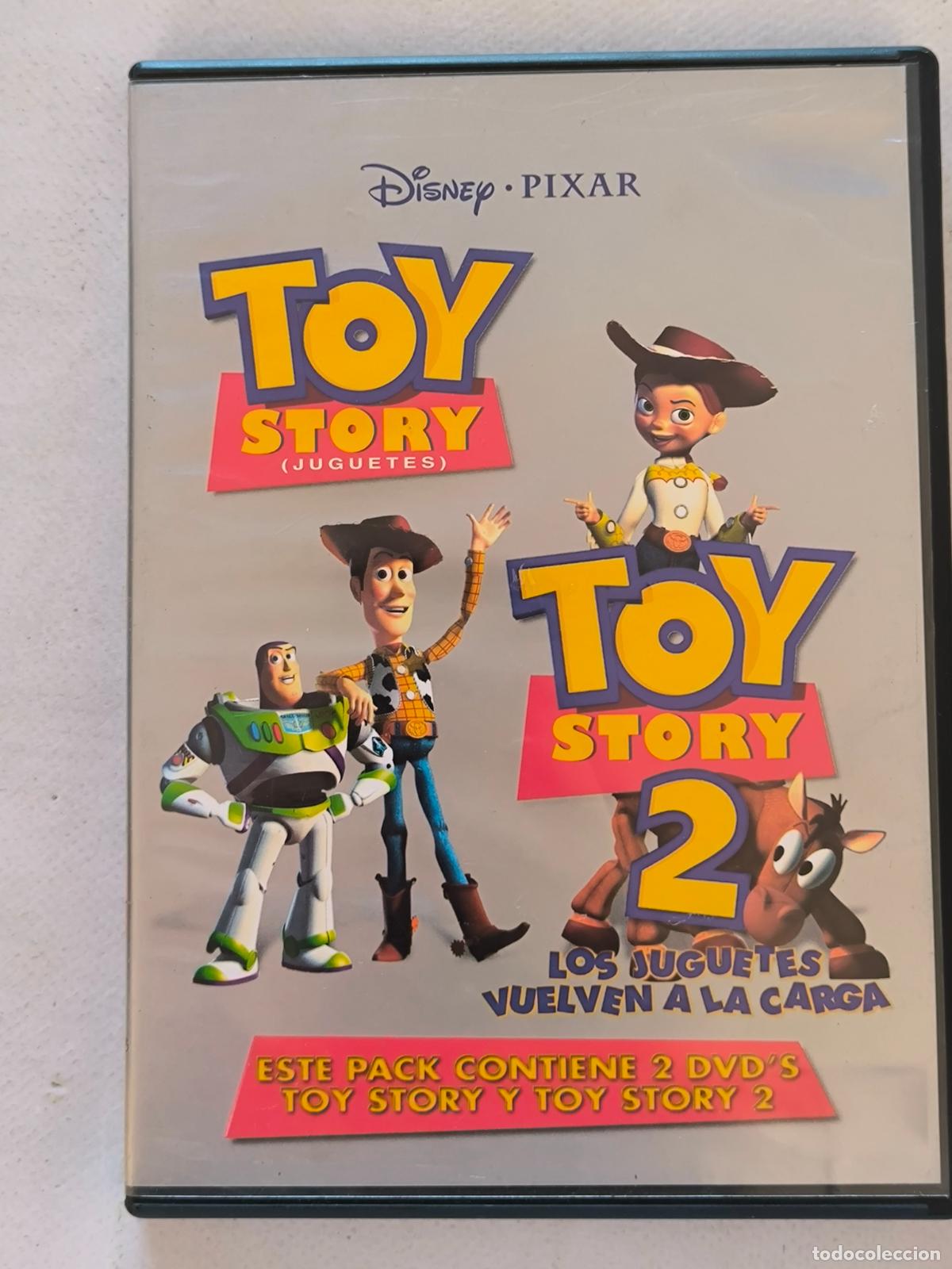 Cine: DVD TOY STORY + TOY STORY 2 - 2 DISCOS - DISNEY PIXAR (DX)