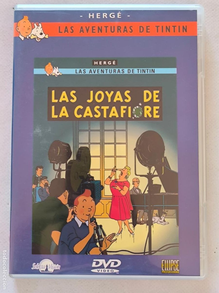 Cine: DVD LAS JOYAS DE LA CASTAFIORE - LAS AVENTURAS DE TINTIN (DX)