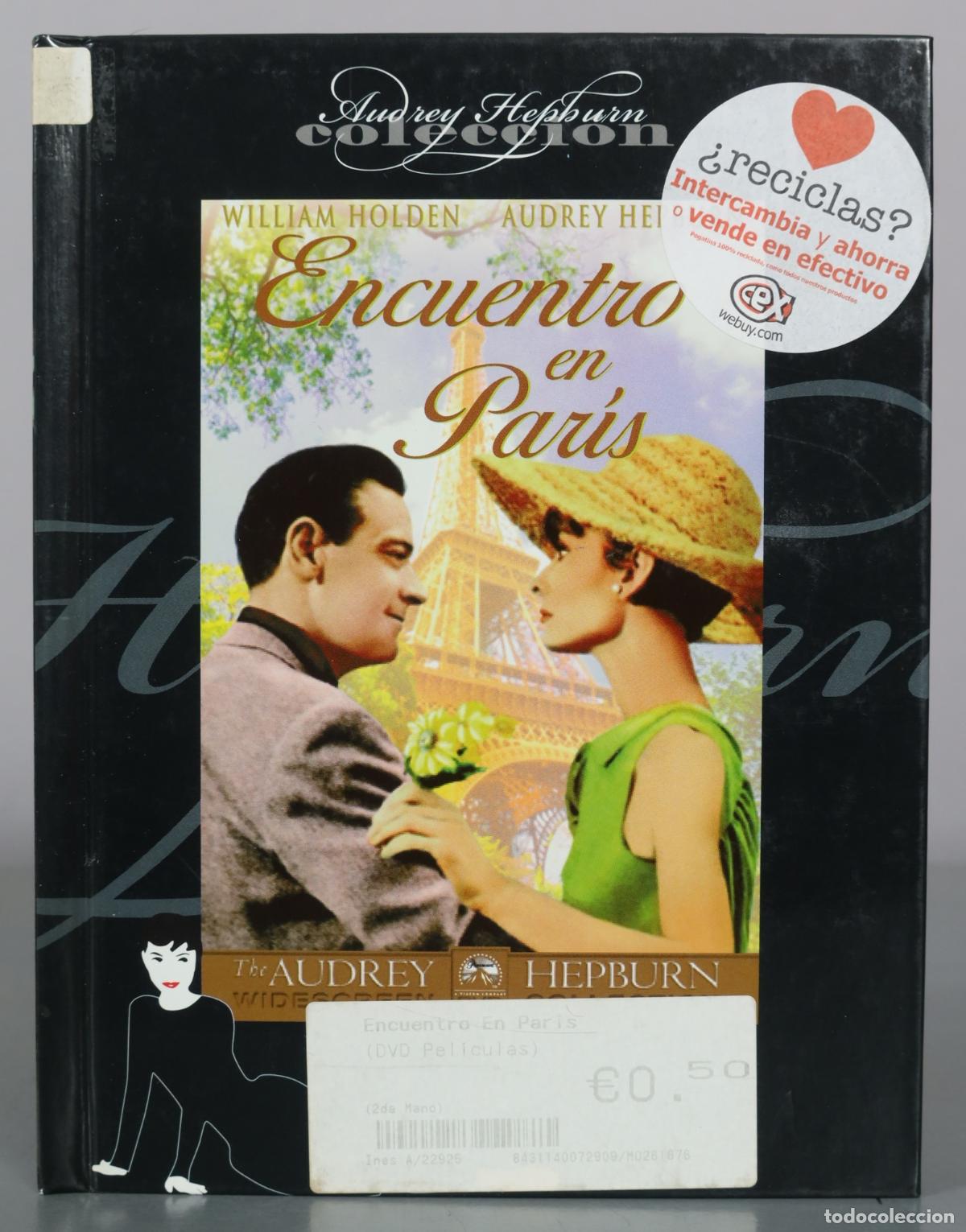 Kino: DVD. Encuentro en Par&iacute;s - William Holden - Audrey Hepburn