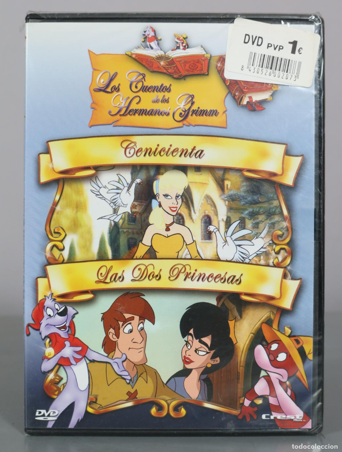 Cinema: DVD. Los Cuentos de los Hermanos Grimm - Cenicienta - Las Dos Princesas PRECINTADO