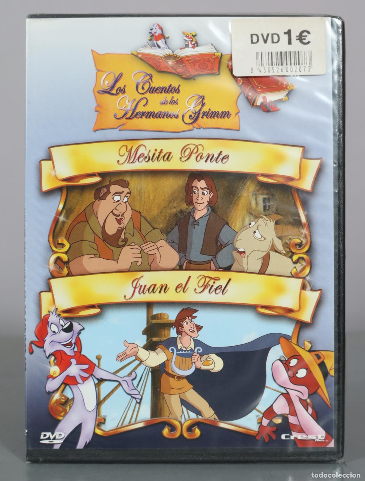 Cinema: DVD. Los Cuentos de los Hermanos Grimm - Mesita Ponte - Juan el Fiel PRECINTADO
