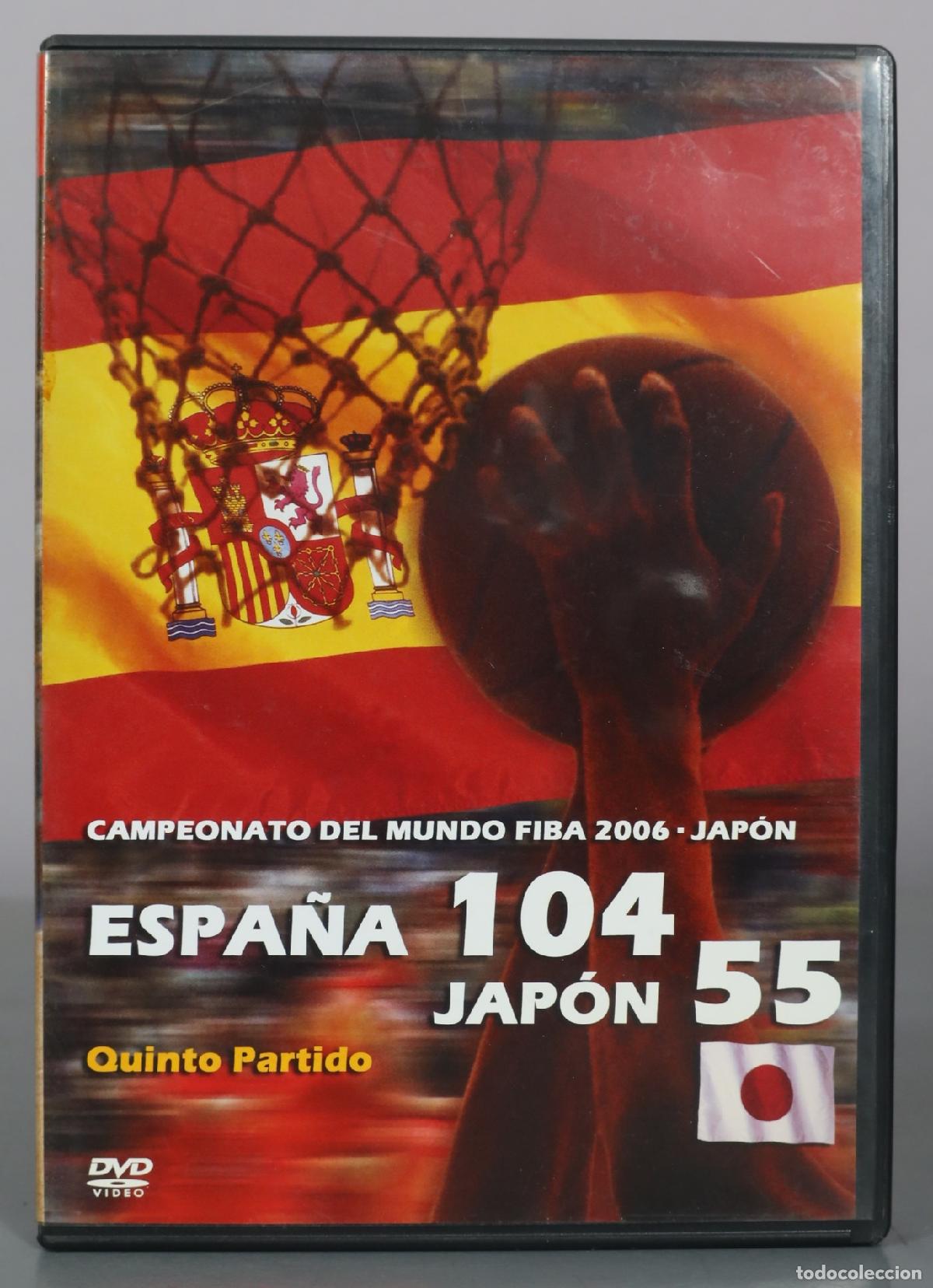Cinema: DVD. Campeonato del Mundo FIBA 2006 - Jap&oacute;n - Espa&ntilde;a 104 - Jap&oacute;n 55 - Quinto Partido