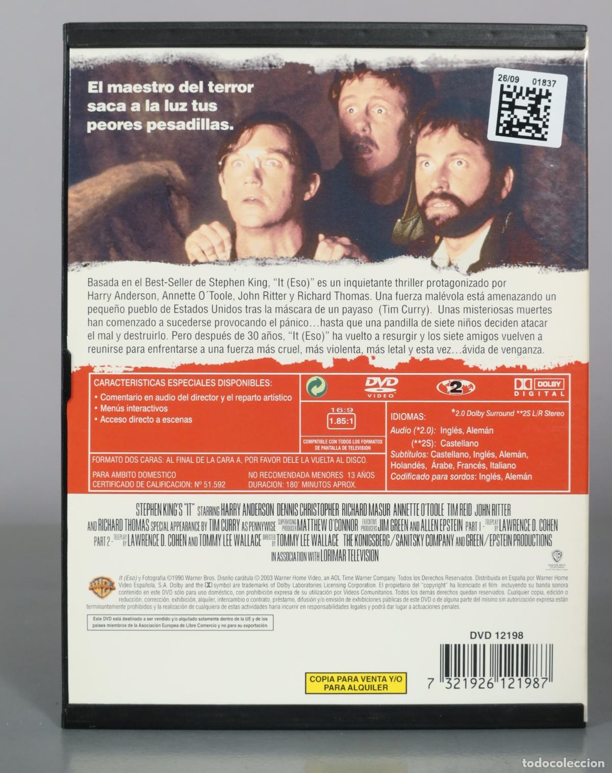 Cine: DVD. It (Eso) - Stephen King - Foto 2