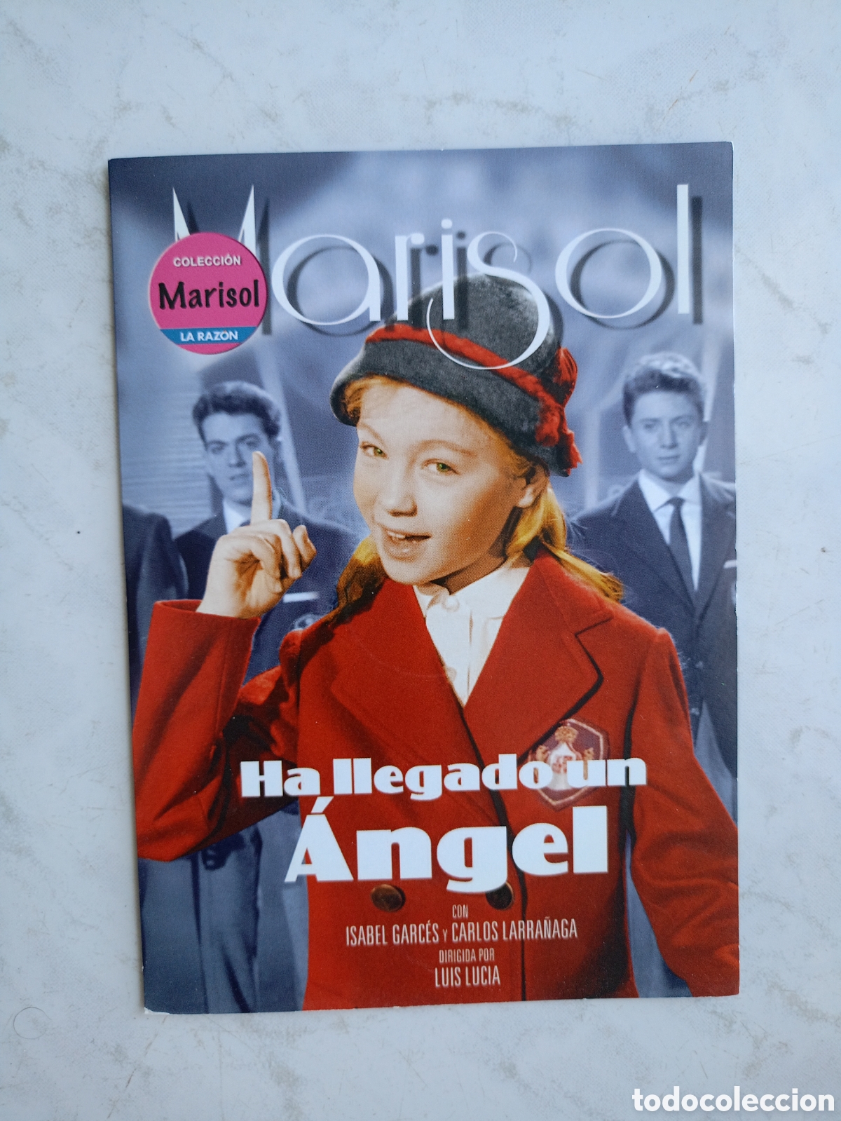Cin&eacute;ma: DVD, HA LLEGADO UN &Aacute;NGEL, MARISOL, CARLOS LARRA&Ntilde;AGA.