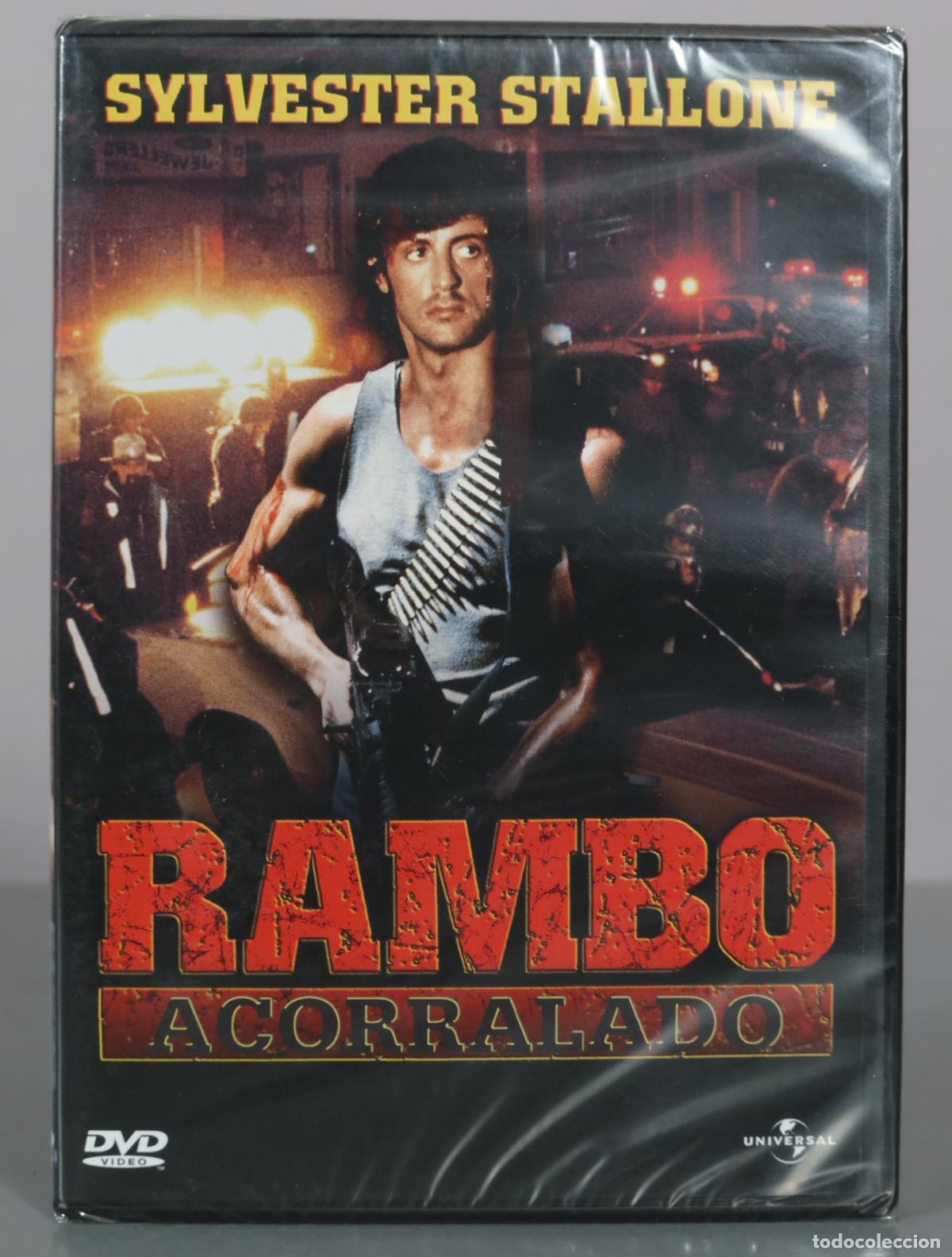 Kino: DVD. Rambo: Acorralado - Sylvester Stallone - Universal PRECINTADO