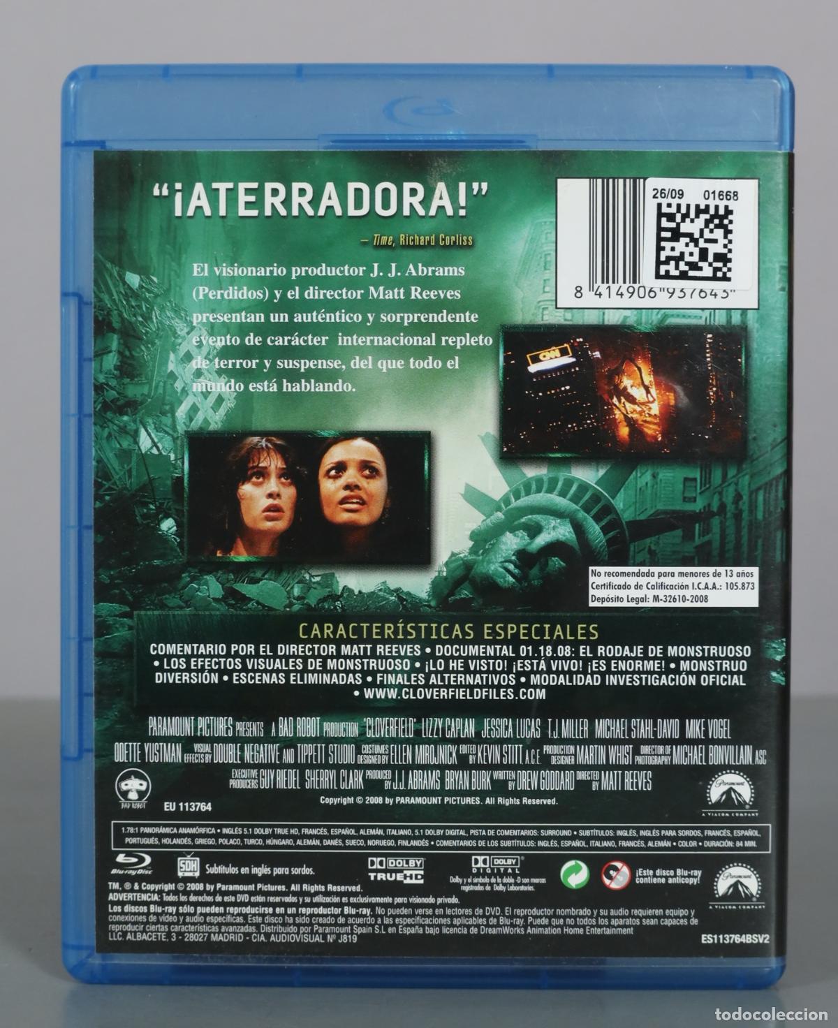 Cine: BLU-RAY. Monstruoso. - Foto 2