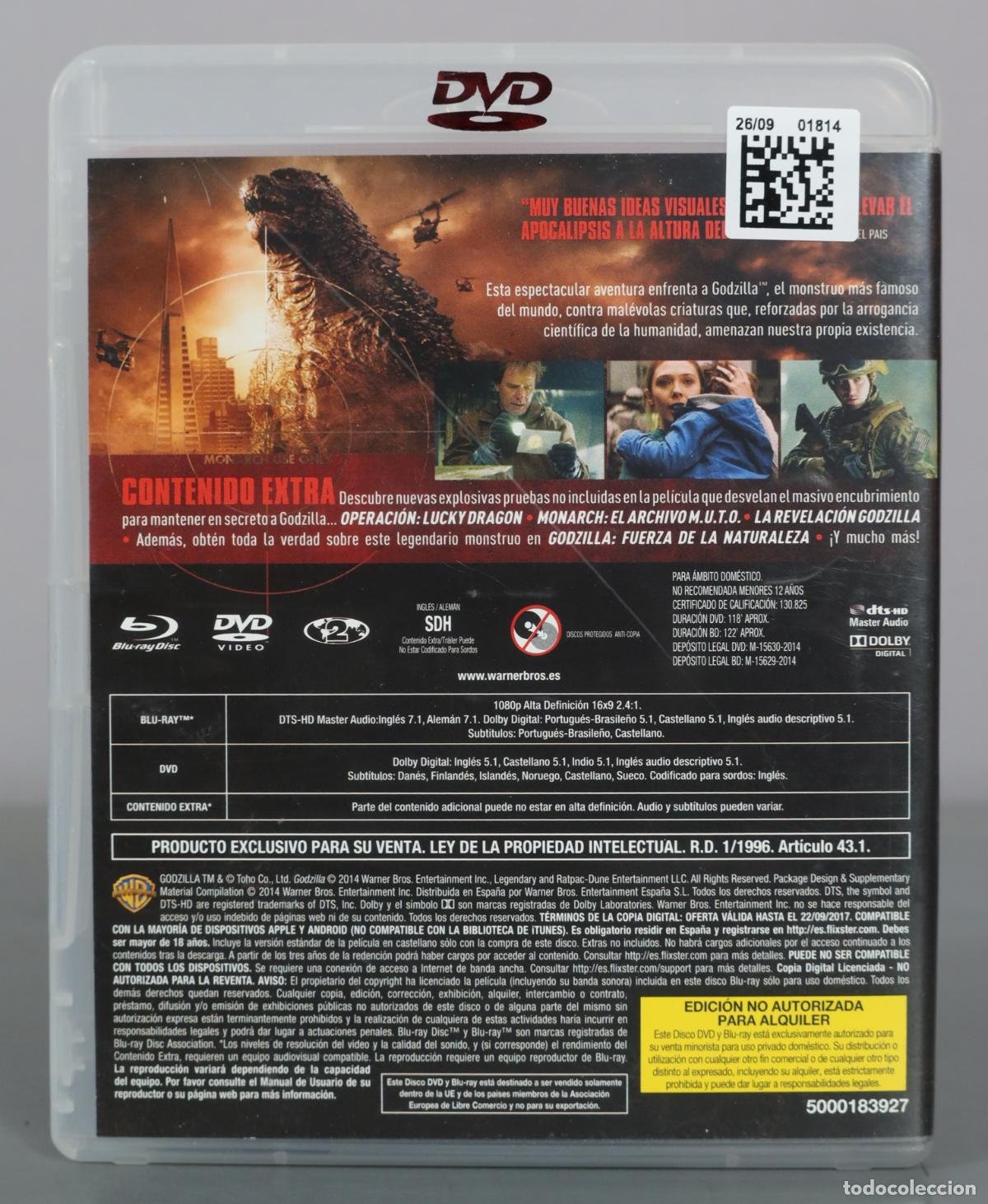 Cine: DVD + BLU-RAY Godzilla - Foto 2