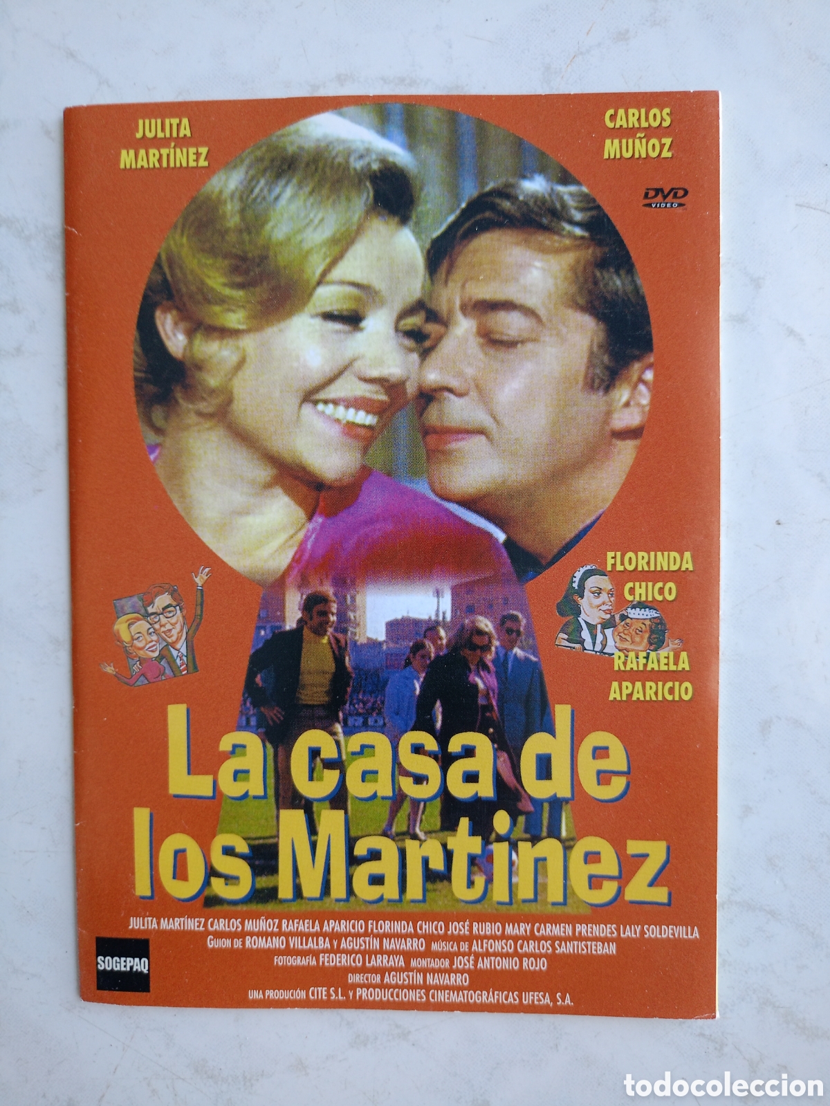 Cinema: PELICULA DVD LA CASA DE LOS MARTINEZ. FLORINDA CHICO RAFAELA APARICIO. LALY SOLDEVILLA. CARLOS MU&Ntilde;OZ