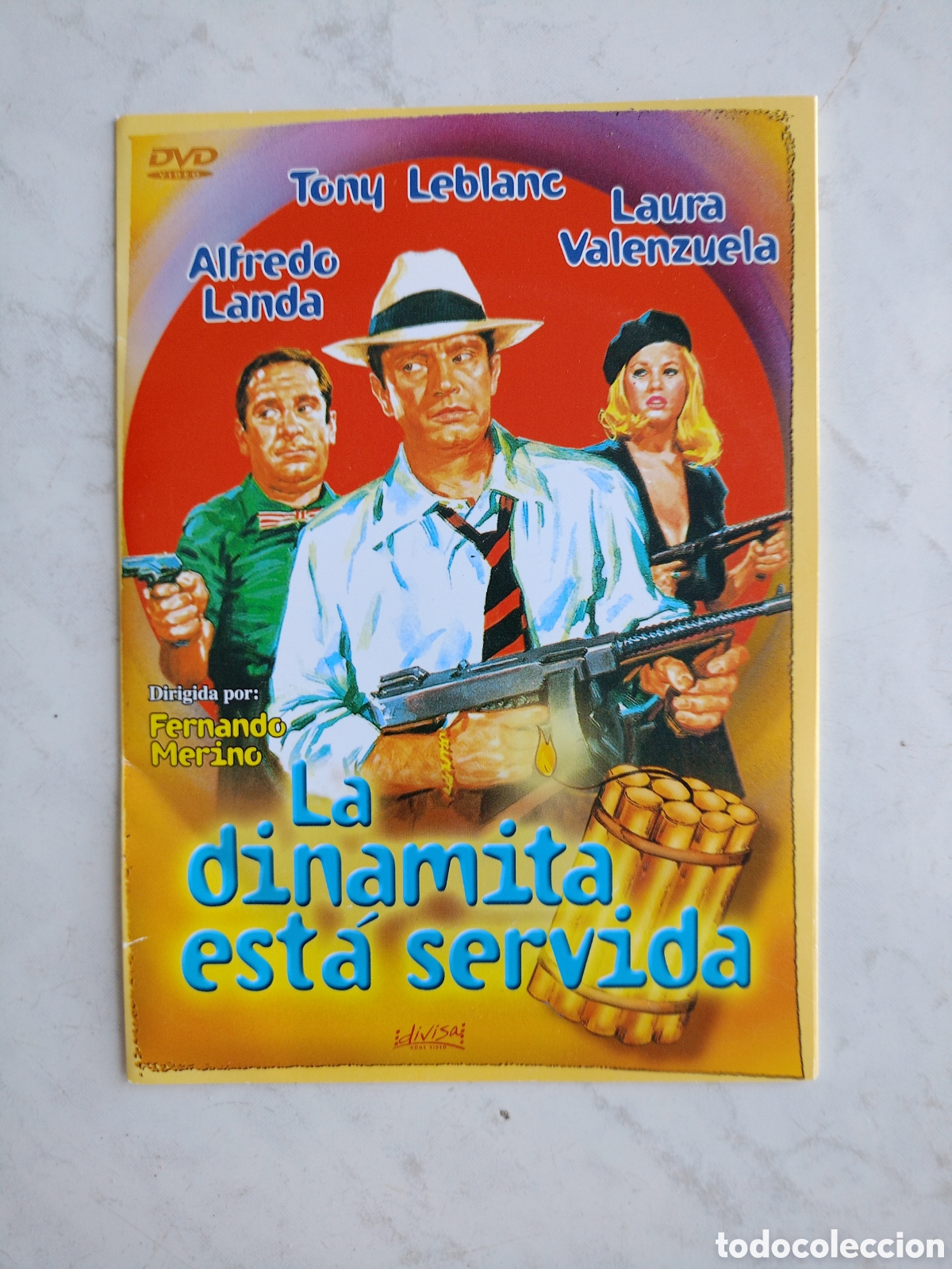 Kino: LA DINAMITA EST&Aacute; SERVIDA - TONY LEBLANC, ALFREDO LANDA, LAURA VALENZUELA - DVD