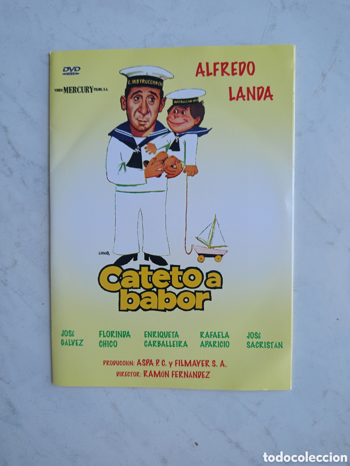 Cine: CATETO A BABOR ALFREDO LANDA JOSE SACRISTAN FLORINDA CHICO
