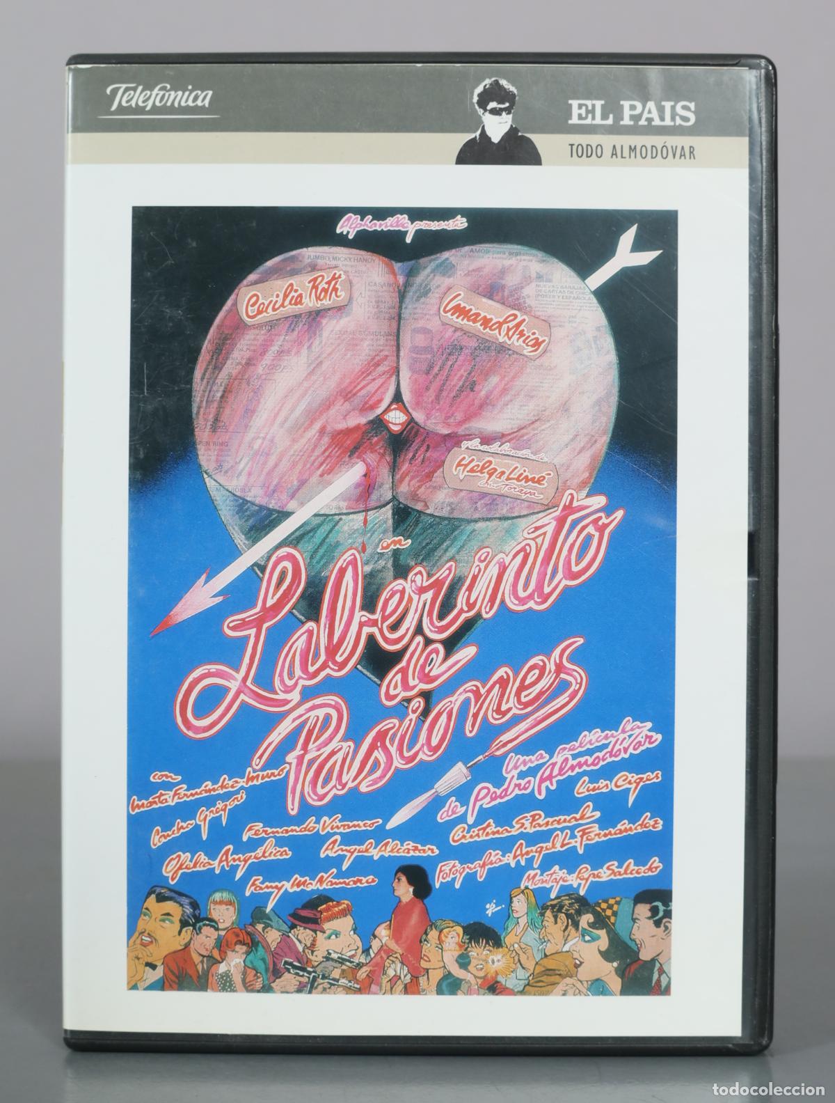 Cine: DVD. Laberinto de Pasiones - Pedro Almod&oacute;var