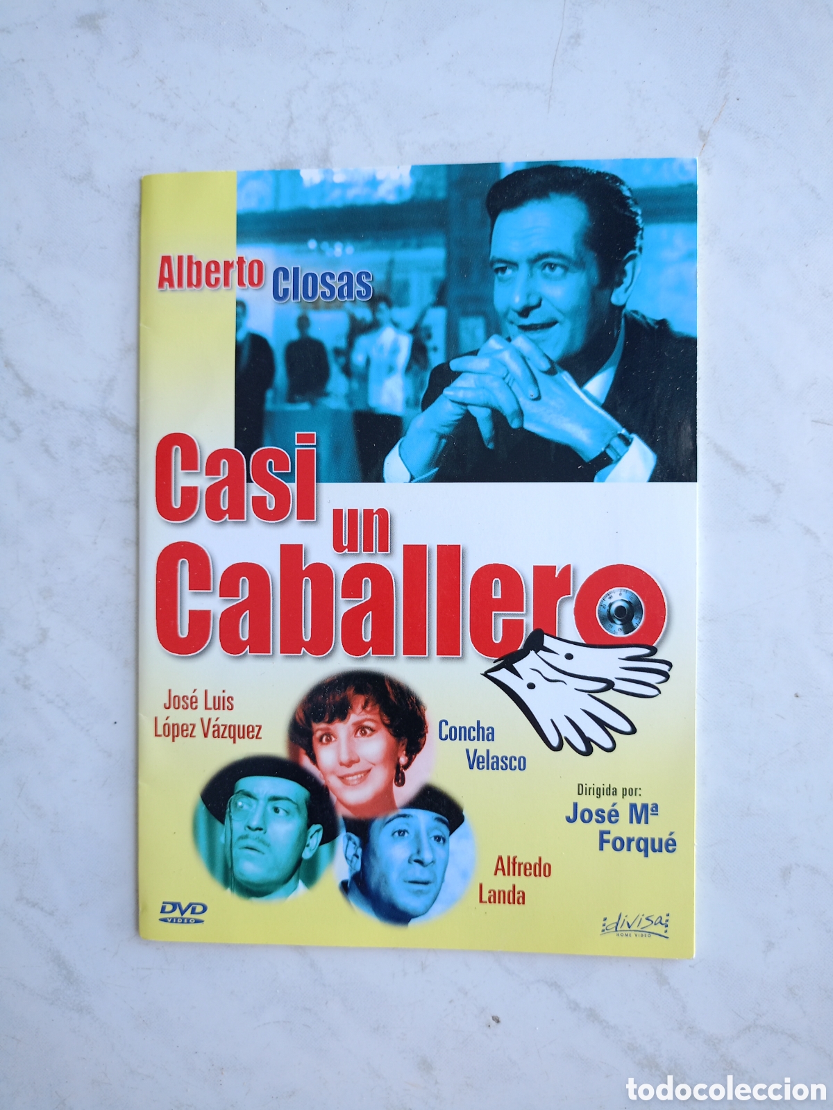 Cine: DVD Pel&iacute;cula Casi un Caballero - Alberto Closas, Alfredo Landa, Concha Velasco