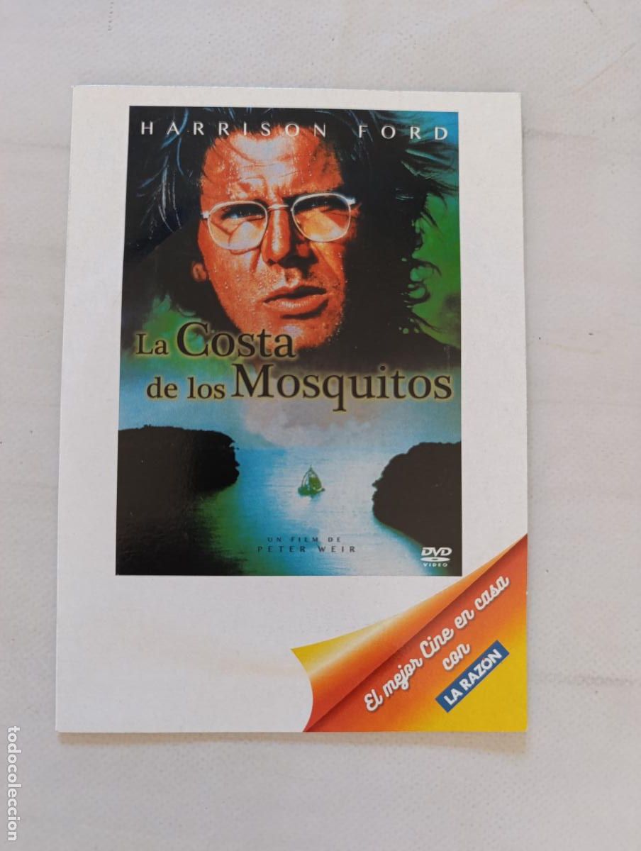 Cine: DVD LA COSTA DE LOS MOSQUITOS - HARRISON FORD - FUNDA FINA CARTON (DU)