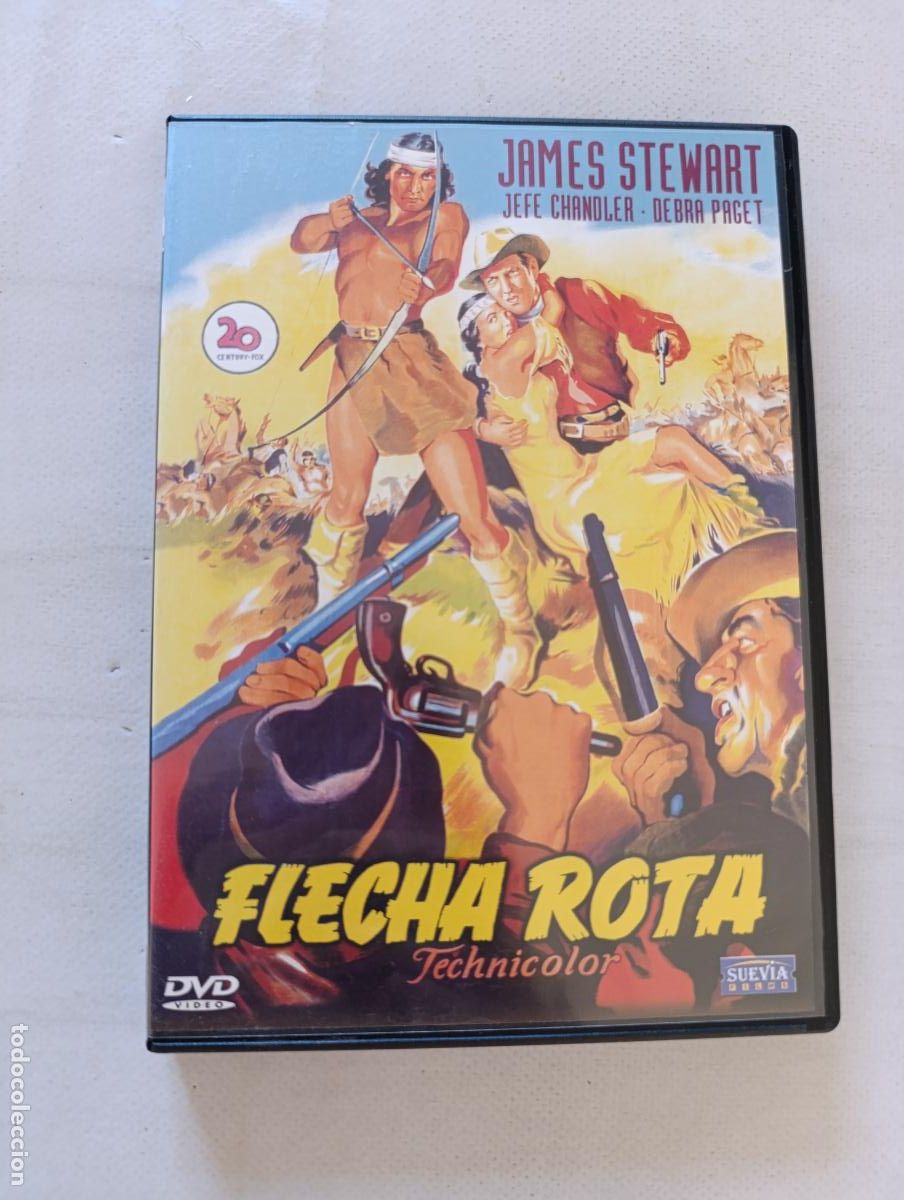 Cine: DVD FLECHA ROTA - JAMES STEWART (DW)