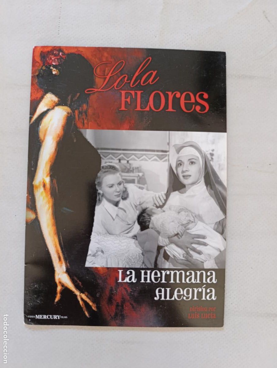 Cine: DVD LA HERMANA ALEGRIA - LOLA FLORES - FUNDA FINA CARTON (DW)