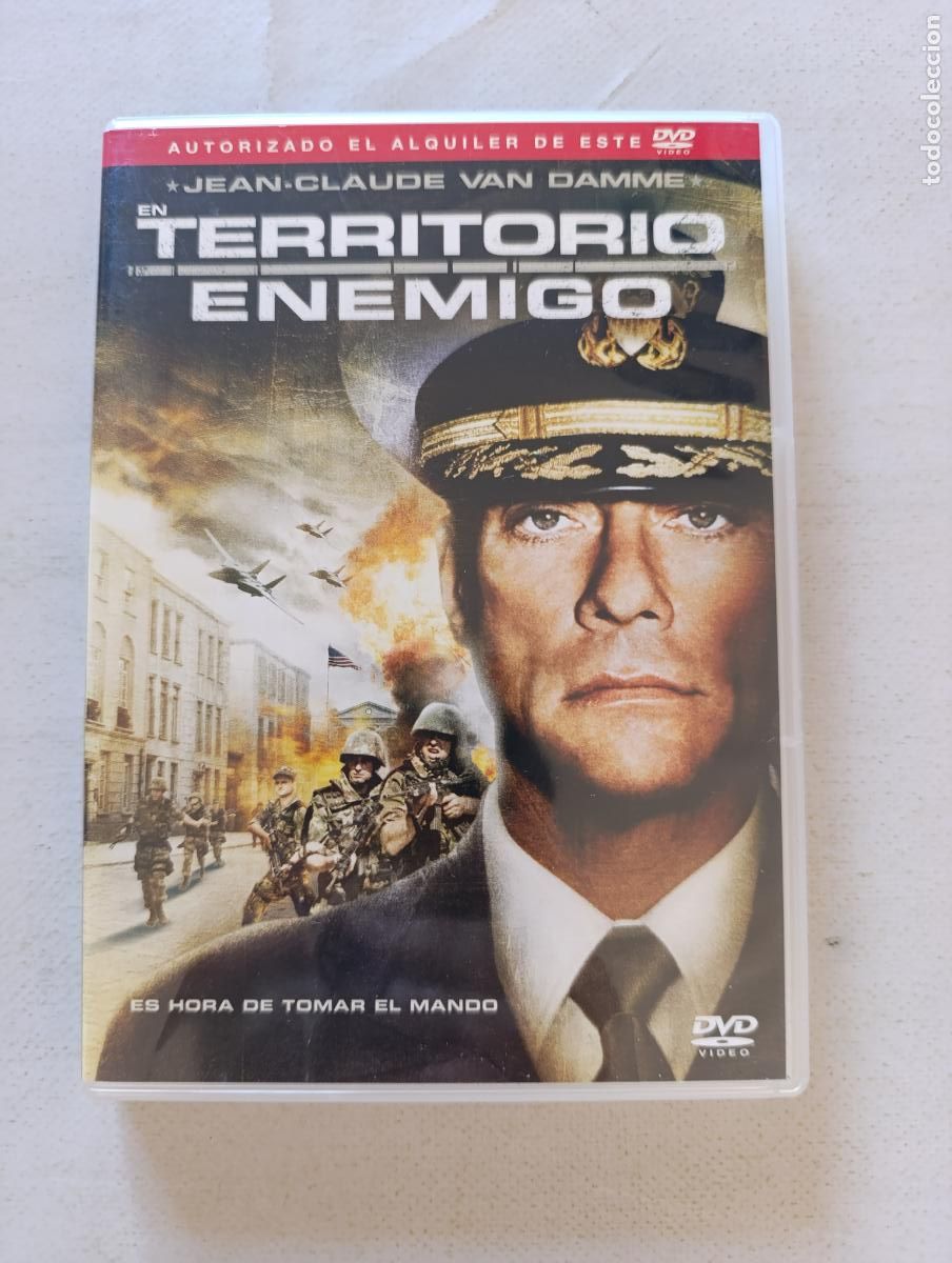 Cine: DVD EN TERRITORIO ENEMIGO - EDICION ALQUILER - JEAN-CLAUDE VAN DAMME - LEER DESCRIPCION (DW)