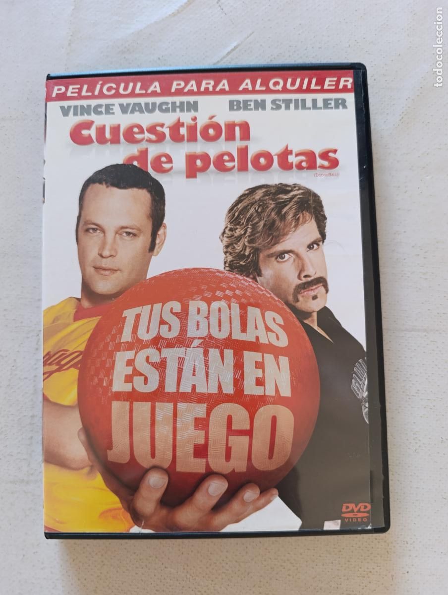 Cine: DVD CUESTION DE PELOTAS - EDICION ALQUILER - VINCE VAUGHN, BEN STILLER - LEER DESCRIPCION (EB)