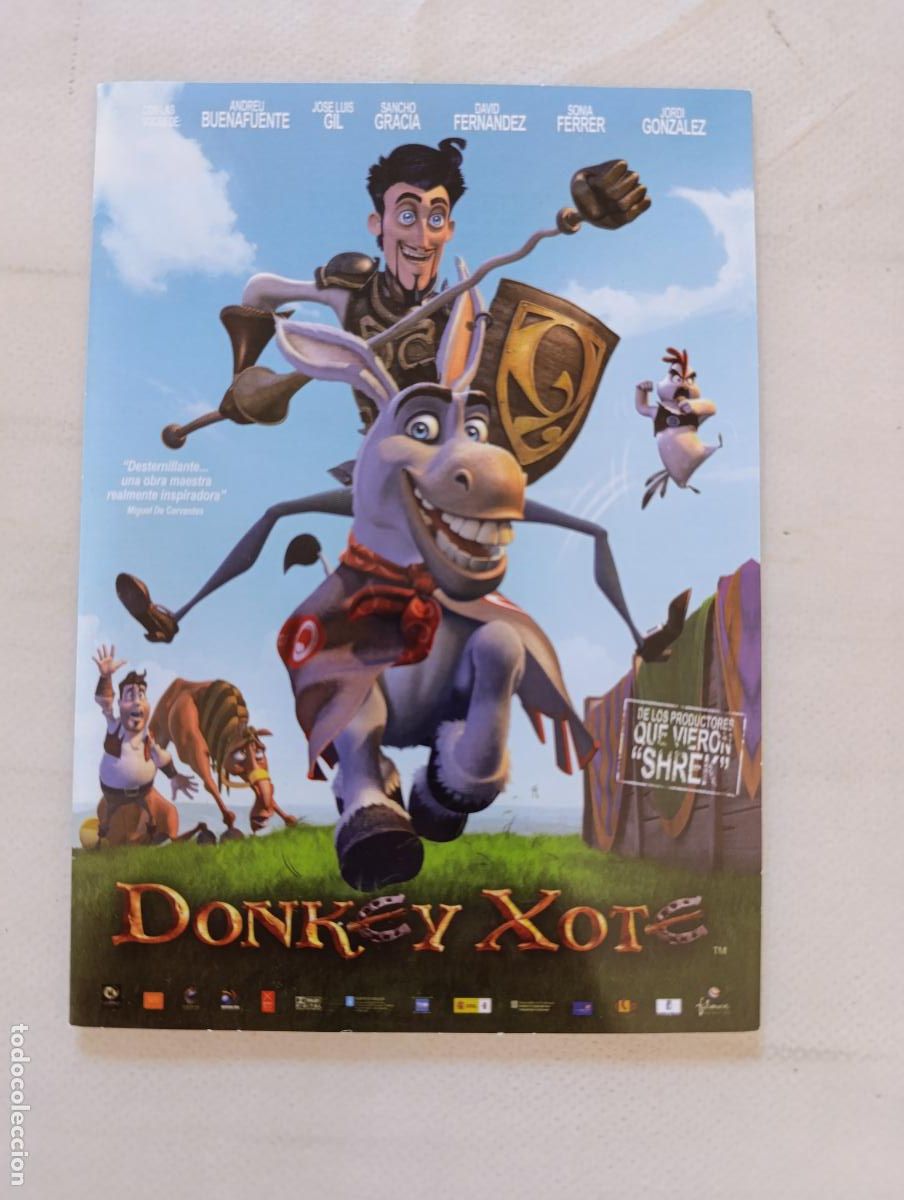 Cine: DVD DONKEY XOTE - FUNDA FINA CARTON (EB)