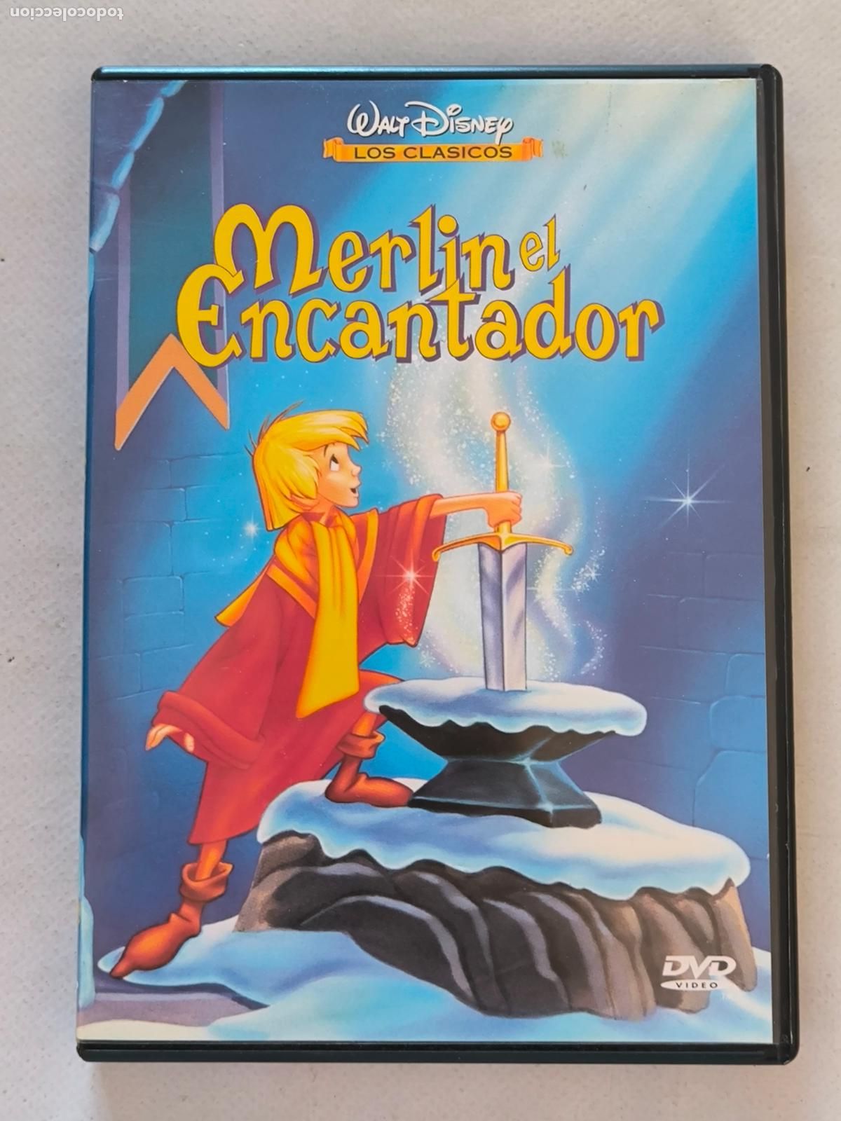 Cine: DVD MERLIN EL ENCANTADOR - WALT DISNEY (EEw)