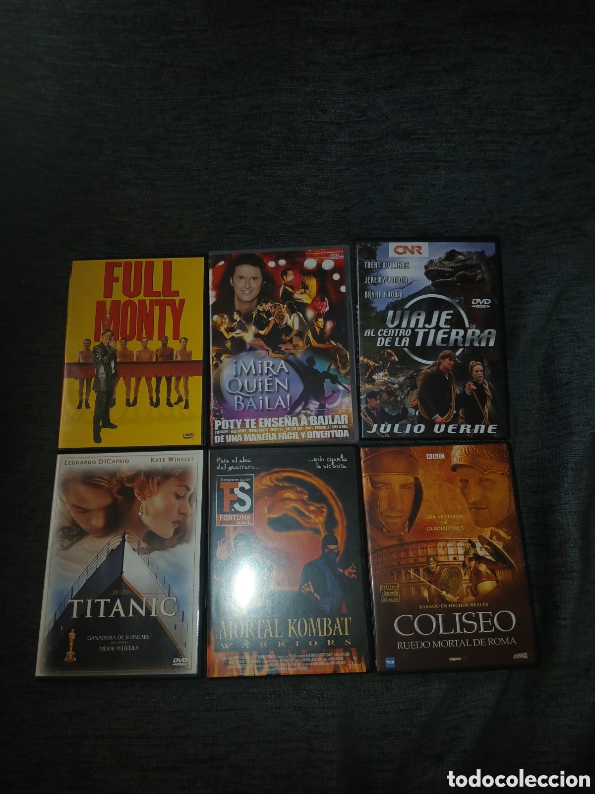 Cine: Lote de 6 peliculas dvd