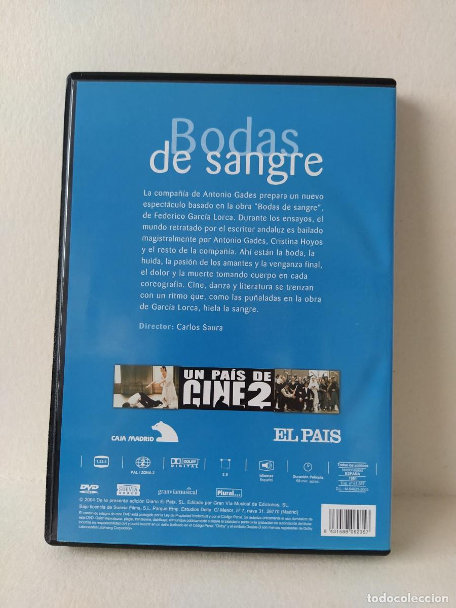 Cine: Bodas De Sangre (DVD) - Foto 2