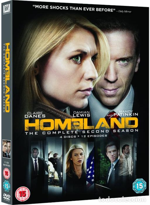 Cine: Homeland - Temporada 2 4DVDs Como nuevos