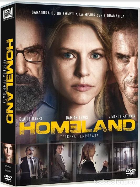 Cine: Homeland - Temporada 3. 4DVDs Como nuevos