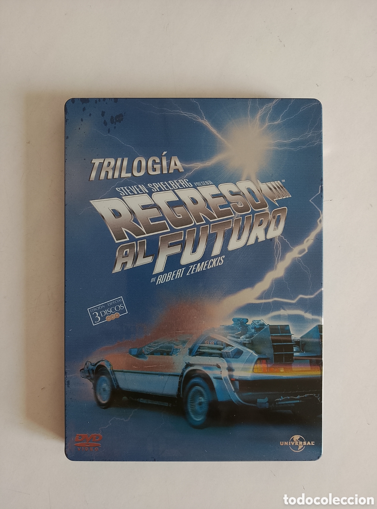 Cine: PELICULA DVD TRILOG&Iacute;A REGRESO AL FUTURO (STEELBOOK) (3 DISCOS)