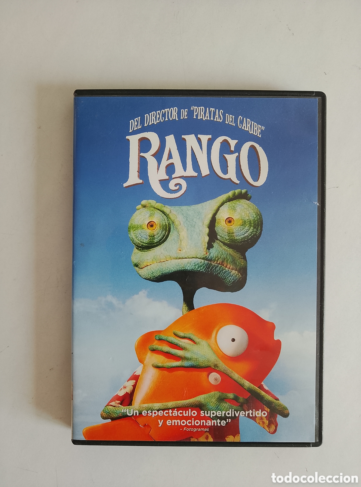 Cine: PELICULA DVD RANGO (dibujos animados)
