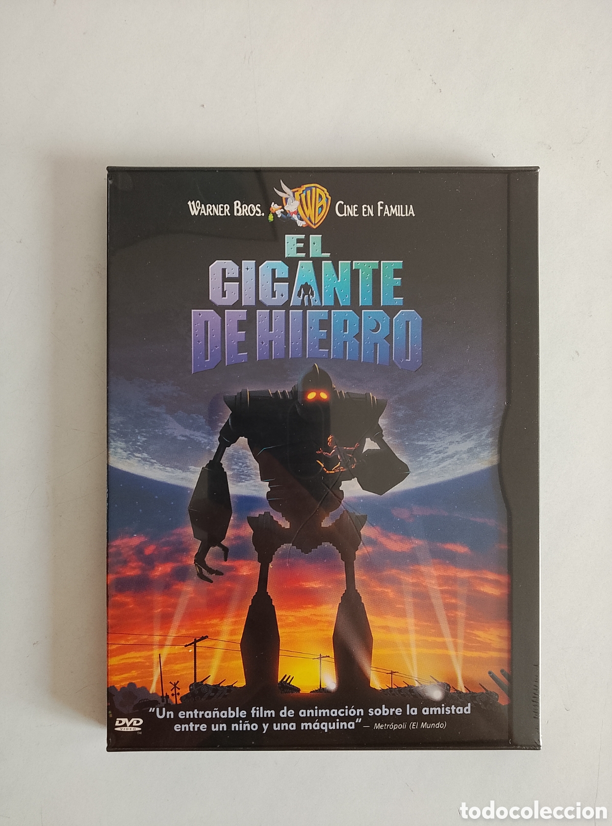 Cine: PELICULA DVD EL GIGANTE DE HIERRO (ESTUCHE SNAPCASE) SIN ABRIR PRECINTADA